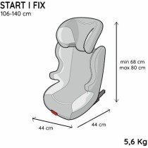 Car Chair Nania START Red ISOFIX