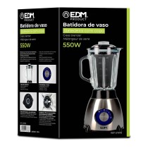 Cup Blender EDM 07678 Black 550 W 1,5 L