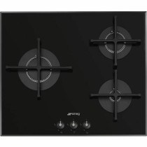 Gas Hob Smeg PV163B3 60 cm Black