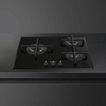 Gas Hob Smeg PV163B3 60 cm Black