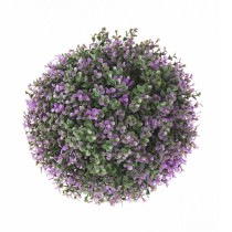 Decorative Plant  Ball Lavendar 20 x 20 x 20 cm