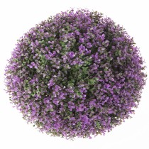 Decorative Plant  Ball Lavendar Plastic 40 x 40 x 40 cm