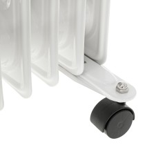 Oil-filled Radiator Adler AD 7816 White Black 2000 W