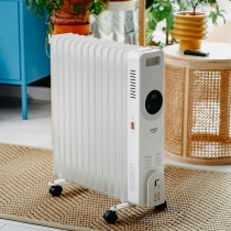 Oil-filled Radiator Adler AD 7826 White 2500 W