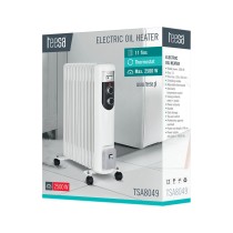 Oil-filled Radiator TEESA TSA8049 White 2500 W