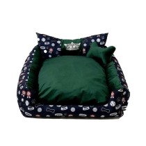 Pet bed GO GIFT XL Green 100 x 38 x 80 cm