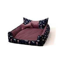 Pet bed GO GIFT L Pink 90 x 16 x 50 cm