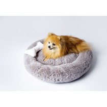 Pet bed GO GIFT L Grey 66 x 120 x 66 cm