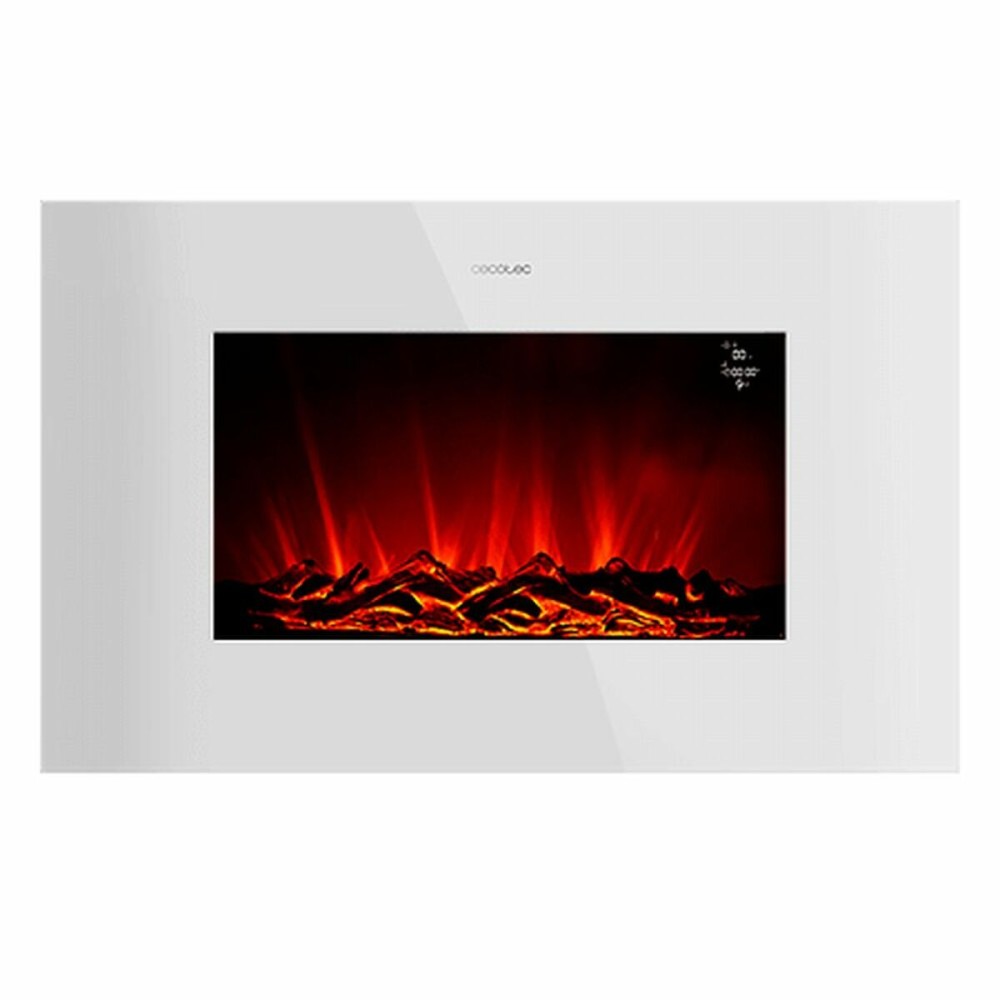 Decorative Electric Chimney Breast Cecotec ReadyWarm 3590 Flames Connected White 1000 - 2000 W