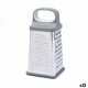 Multi-purpose grater Quid Ozon Grey Metal 22 x 10 x 10 cm (12 Units)