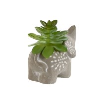 Decorative Plant Home ESPRIT Polyethylene Cement 8 x 5 x 7 cm (3 Units)