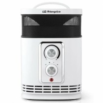 Portable Ceramic Heater Orbegozo CR 6025 White Black/White 1500 W