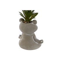 Decorative Plant Home ESPRIT Polyethylene Cement Frog 7,5 x 5 x 11 cm (3 Units)