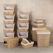 Bathroom Shelves Versa Zenit Brown 35 x 102 x 35 cm