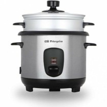 Rice Cooker Orbegozo CO-3025 400 W Black Steel 1 L