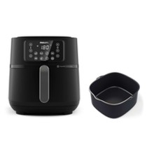 Air Fryer Philips HD9285/93 Black Silver 2000 W 1,4 Kg 7,2 L