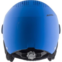 Ski Helmet Alpina Zupo Visor Q Lite Blue Monochrome 51-55 cm