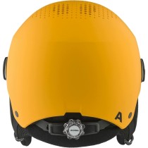 Ski Helmet Alpina Zupo Visor Q-Lite Yellow 51-55 cm