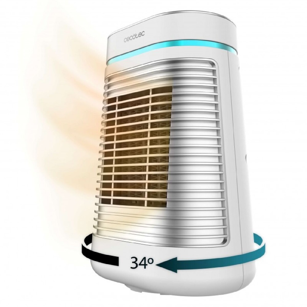 Oscillating Ceramic Heater Cecotec ReadyWarm 1550 Max White 1500 W