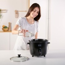 Rice Cooker Black & Decker ES9680120B Black Stainless steel 700 W 29 x 29 x 29 cm 1,8 L