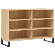 Sideboard Sonoma-Eiche 103,5x35x70 cm Holzwerkstoff