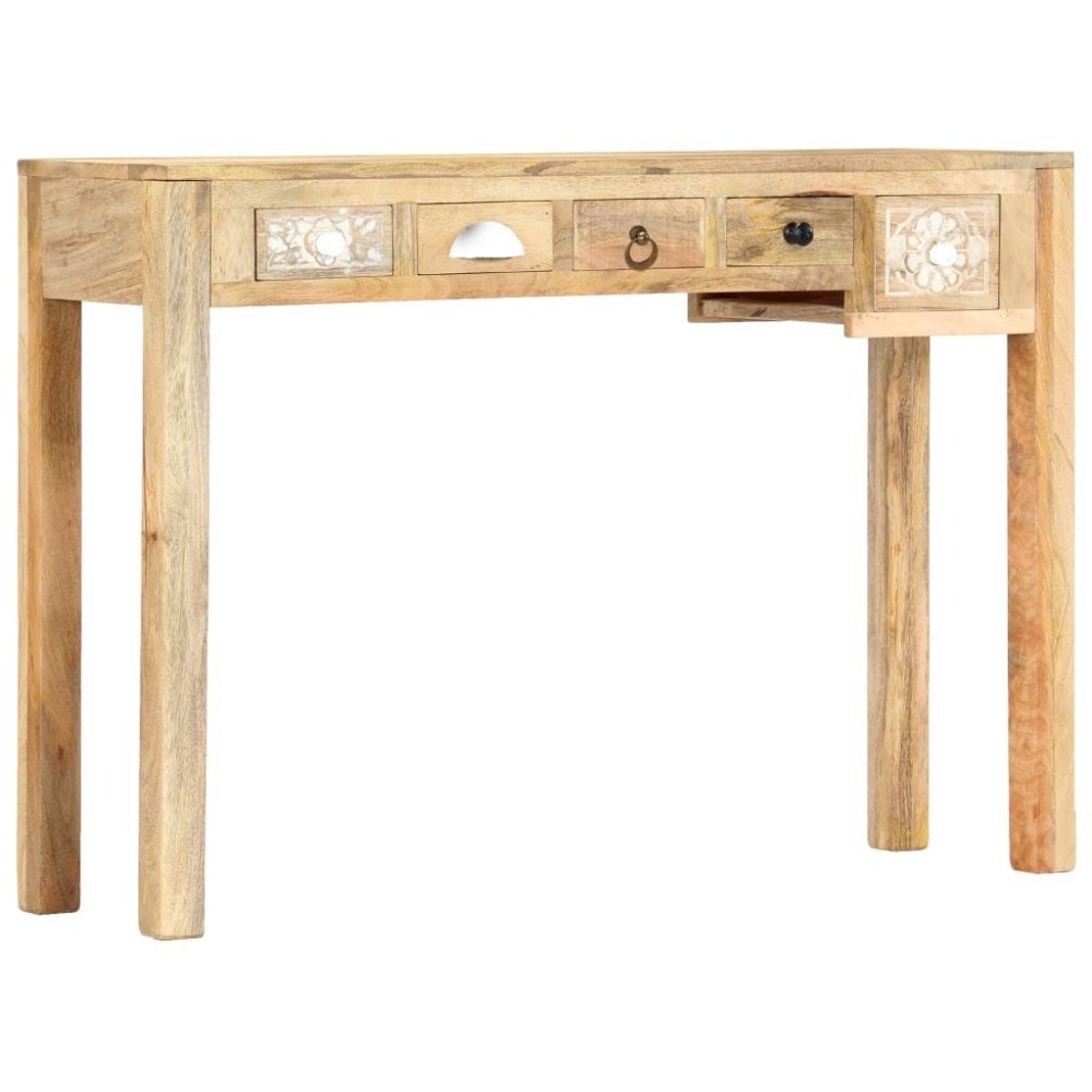 Console Table 110x30x75 cm Solid Mango Wood