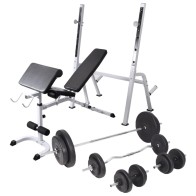 Workout Bench with Weight...