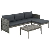 3 Piece Garden Lounge Set...