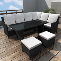 4 Piece Garden Lounge Set...