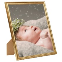 Photo Frames Collage 10 pcs for Table Gold 10x15 cm MDF