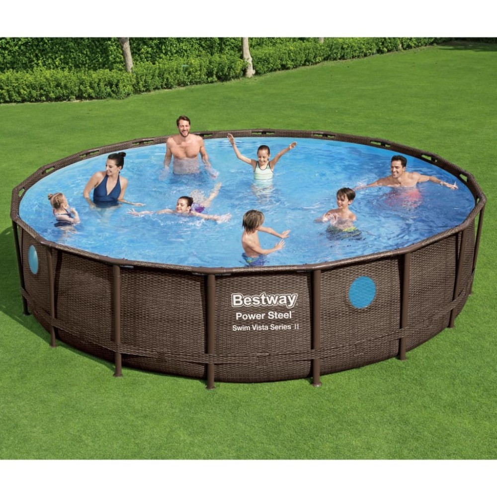 Bestway Power Steel Swimming Pool Set 549x122 cm