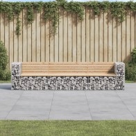 Garden Bench Gabion Design...