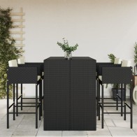 5 Piece Garden Bar Set with...