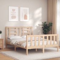 Bed Frame with Headboard...