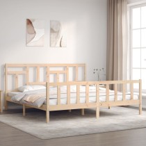 Bed Frame with Headboard...