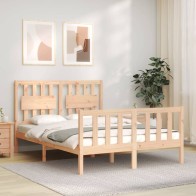 Bed Frame with Headboard...