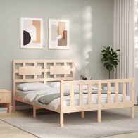 Bed Frame with Headboard...