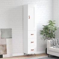 Highboard White 34.5x34x180...