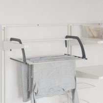 Wäscheständer 2 Stk. 53x33x18 cm Aluminium
