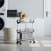 Storage Trolley 59x20x75 cm...