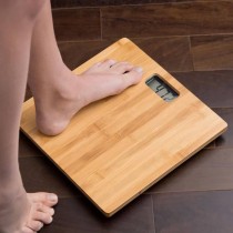 Bamboo Digital Bathroom Scales 180 kg