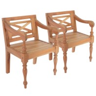 Batavia Chairs 2 pcs Light...