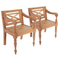 Batavia Chairs 2 pcs Light...