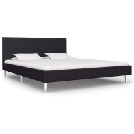 Bed Frame Black Fabric...