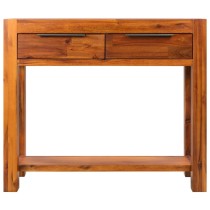 Console Table Solid Acacia Wood 86x30x75 cm