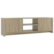 TV Cabinet Grey 120x30x37.5 cm Engineered Wood