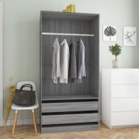 Wardrobe Brown Oak...