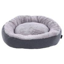 FLAMINGO Pet Basket Suza Round 50x50x15 cm Grey