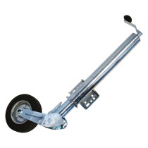 Carpoint Trailer Jack with Rubber Wheel 200x60 mm 250 kg