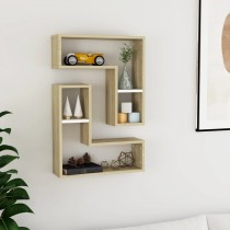 Wall Shelf 2 pcs White and...